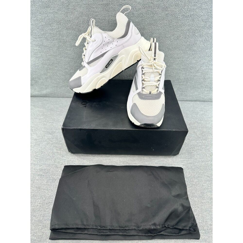 Reflective White Sneakers Size 42
